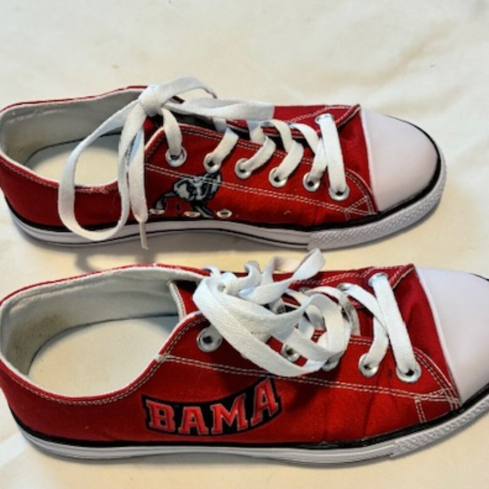 University of Alabama Women's Converse-like Tennis Shoes - Like new!